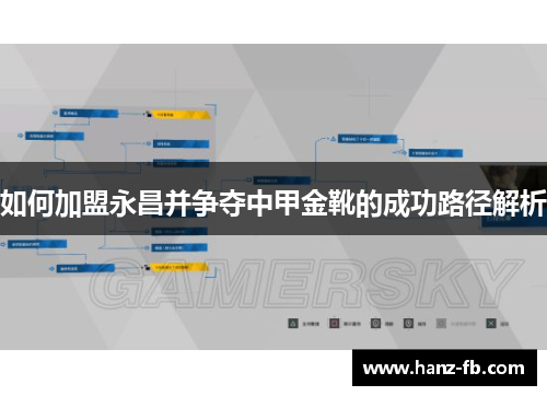 如何加盟永昌并争夺中甲金靴的成功路径解析 如何加盟永昌并争夺中甲金靴的成功路径解析